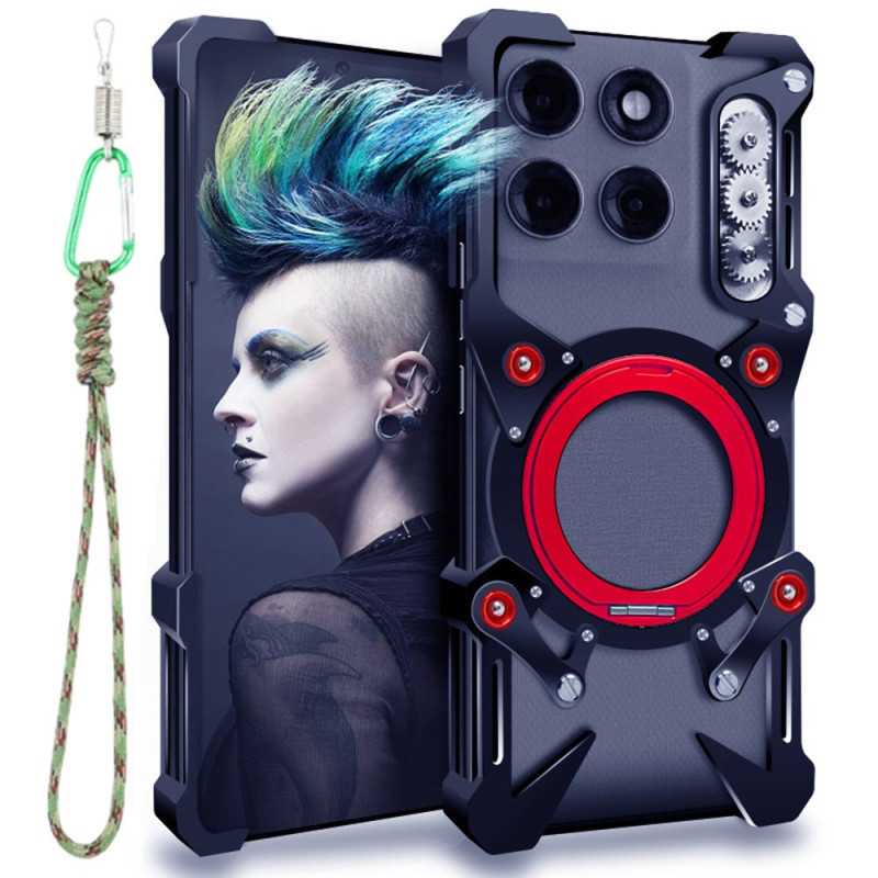 Moto G67 Power / G57 Power Cobertura do para-choques em liga de alumínio