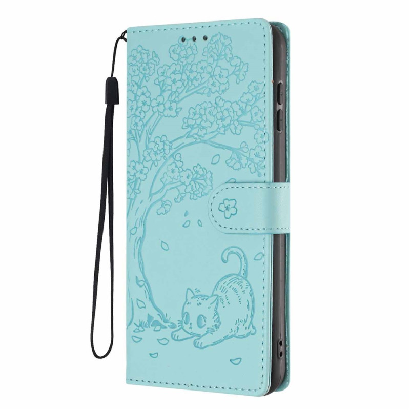 Capa para Moto G67 Power / G57 Power Gravação de gato