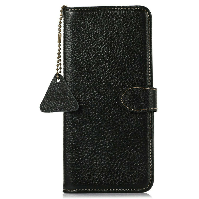 Sony Xperia 1 VIII Capa em pele genuína (bloqueio rfid)