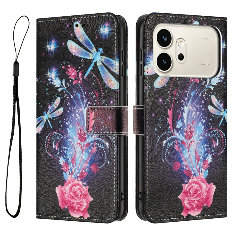 Capa para Honor 600 / 600 Pro Luminous Dragonfly