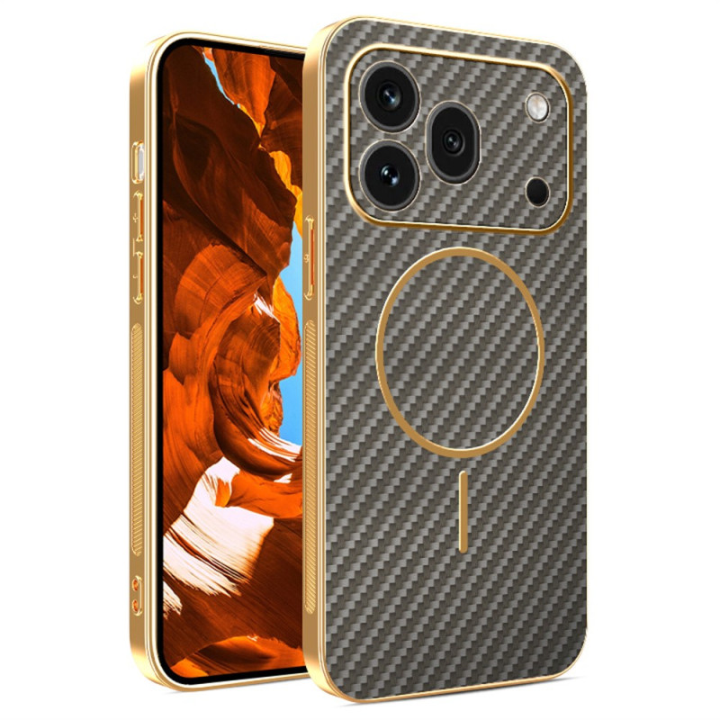 Capa de fibra de carbono para o Honor 600 Pro