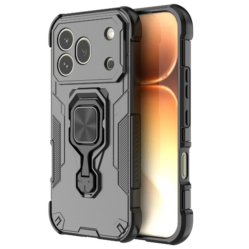 Capa para Honor 600 Pro resistente a anéis com suporte integrado