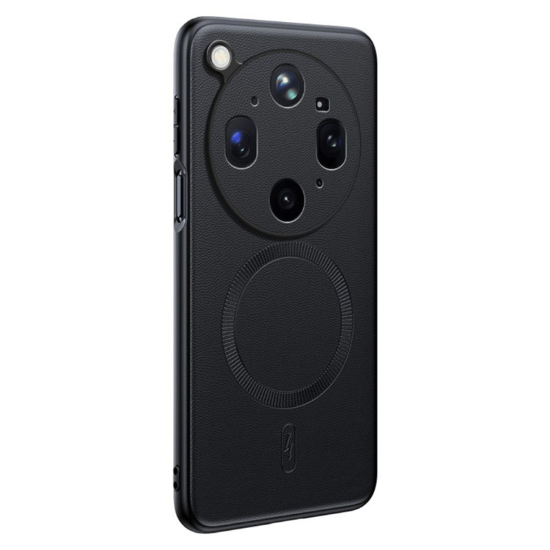 Capa de couro magnética Oppo Find X9 Ultra
