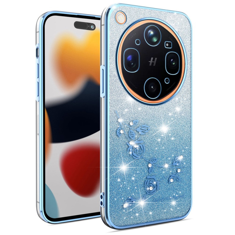 Capa para Oppo Find X9 Ultra Strass e Flores KADEM
