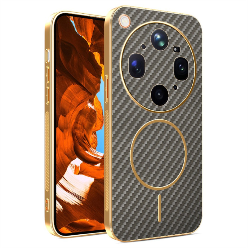 Capa de fibra de carbono para Oppo Find X9 Ultra