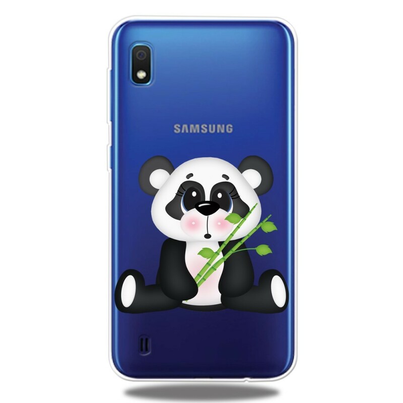 Samsung Galaxy A10 Clear Case Panda Triste