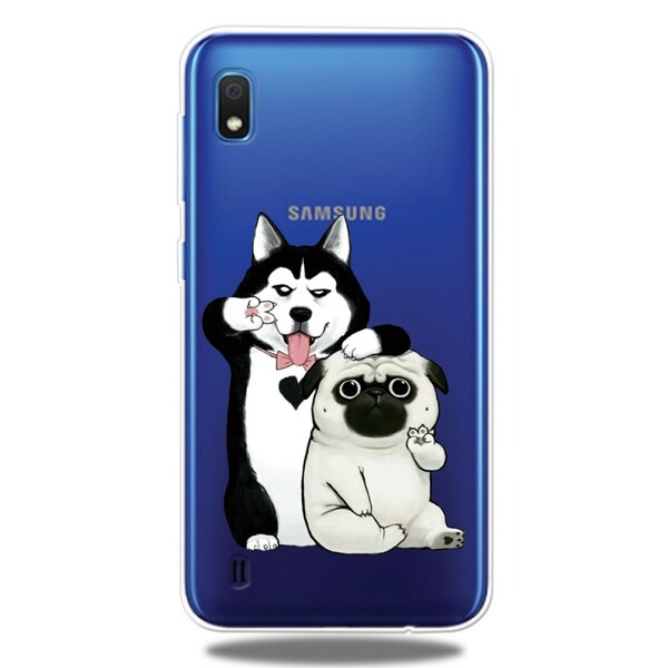 Capa Samsung Galaxy A10 Funny Dogs