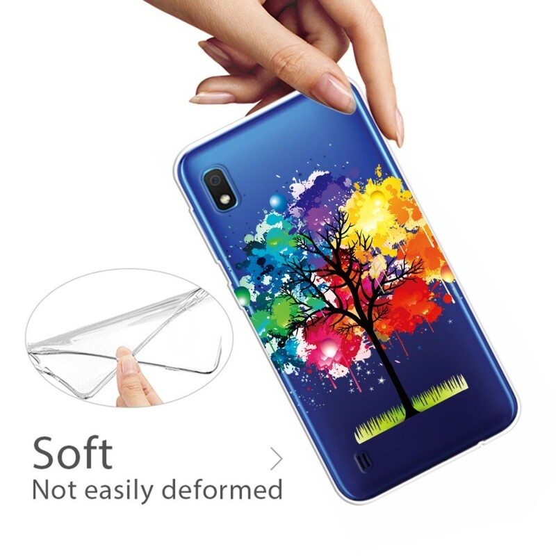 Capa Samsung Galaxy A10 Clear Watercolour Tree