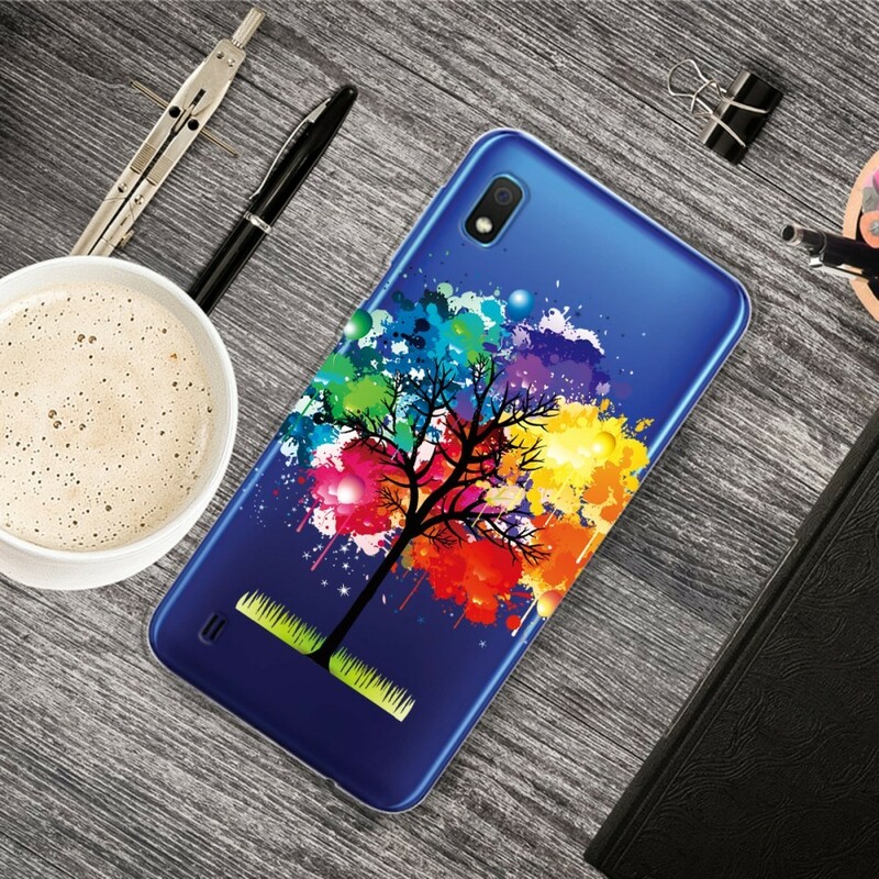 Capa Samsung Galaxy A10 Clear Watercolour Tree