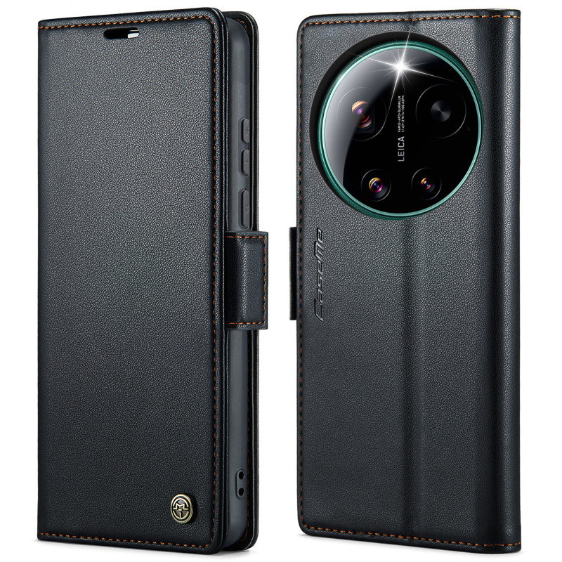 Xiaomi 17 Ultra Capa em pele CASEME