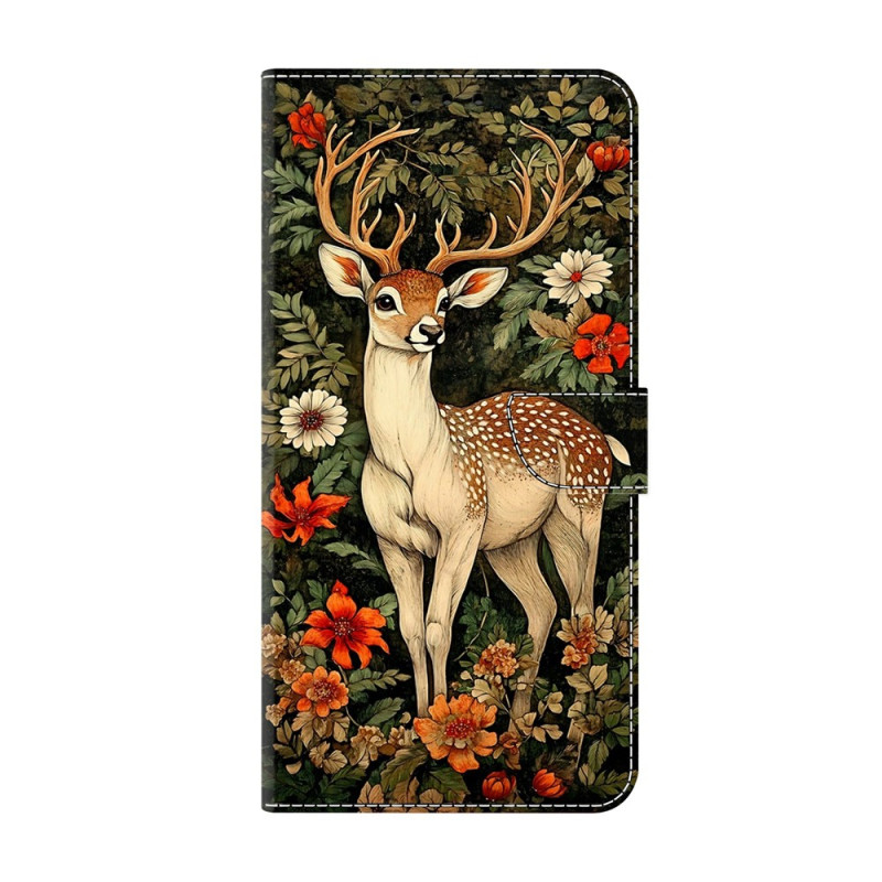 Capa Xiaomi 17 Ultra Deer and Flowers