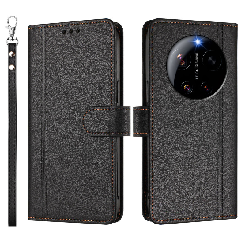 Xiaomi 17 Ultra Wallet Case 9 Card Capas