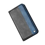 Tampa Flip Cover Samsung Galaxy A10 Leatherette Button Black