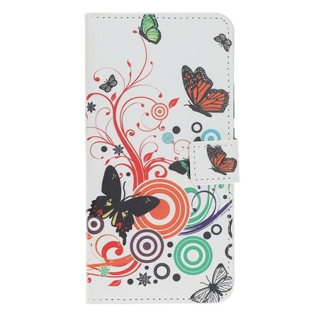 Capa Honor 20 Borboletas e Flores