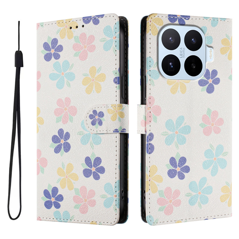 Capa para Xiaomi 17T Flores coloridas