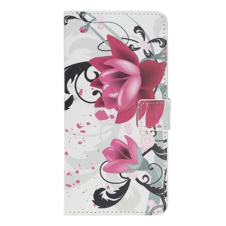 Capa Honor 20 Flores Tropicais