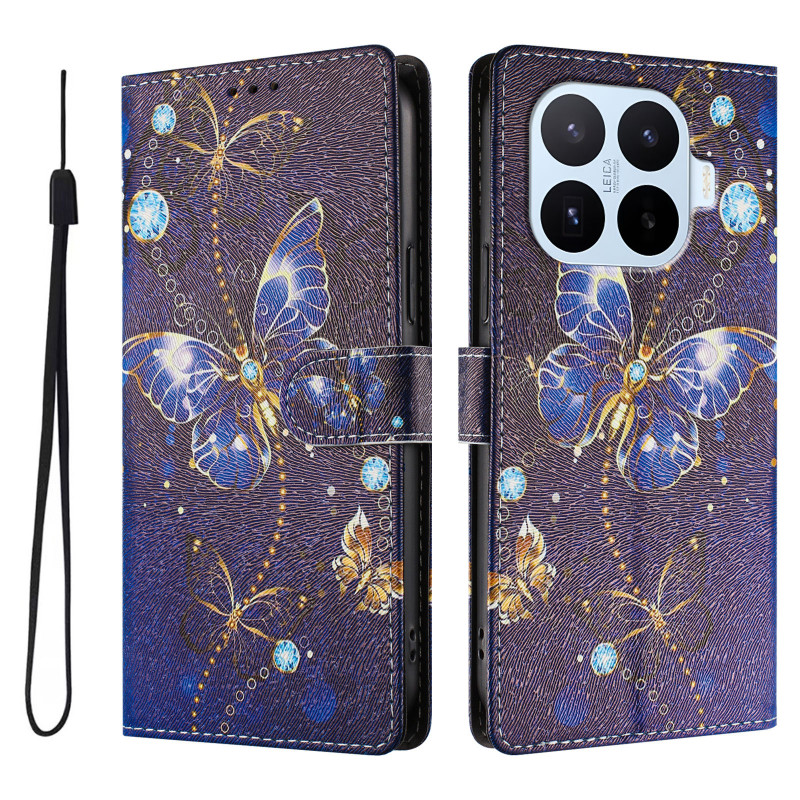 Capa para Xiaomi 17T Pro Borboletas preciosas