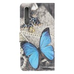 Honor 20 Capa Butterfly Blue