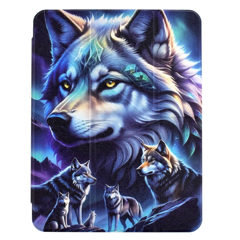 Capa inteligente para iPad Air 11 / Pro 11 / Air Origami Design Cão