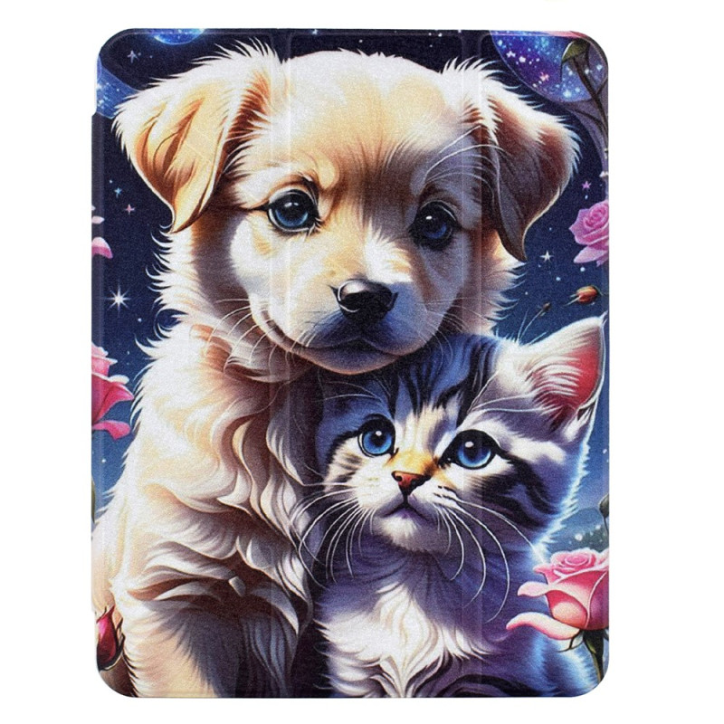 Capa inteligente para iPad Air 11 / Pro 11 / Air Origami Dog and Cat