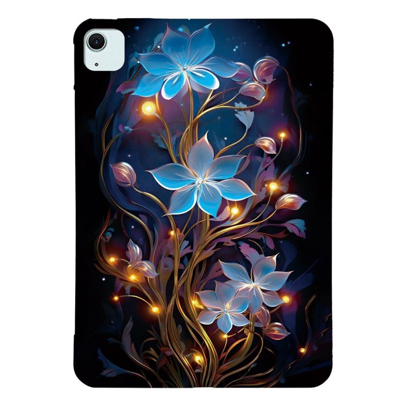 Capa para iPad Air 11 / Air Flores em forma de lanterna