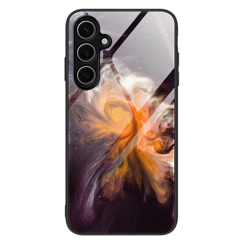 Samsung Galaxy A17 Shell 4G / 5G Design de mármore de vidro temperado