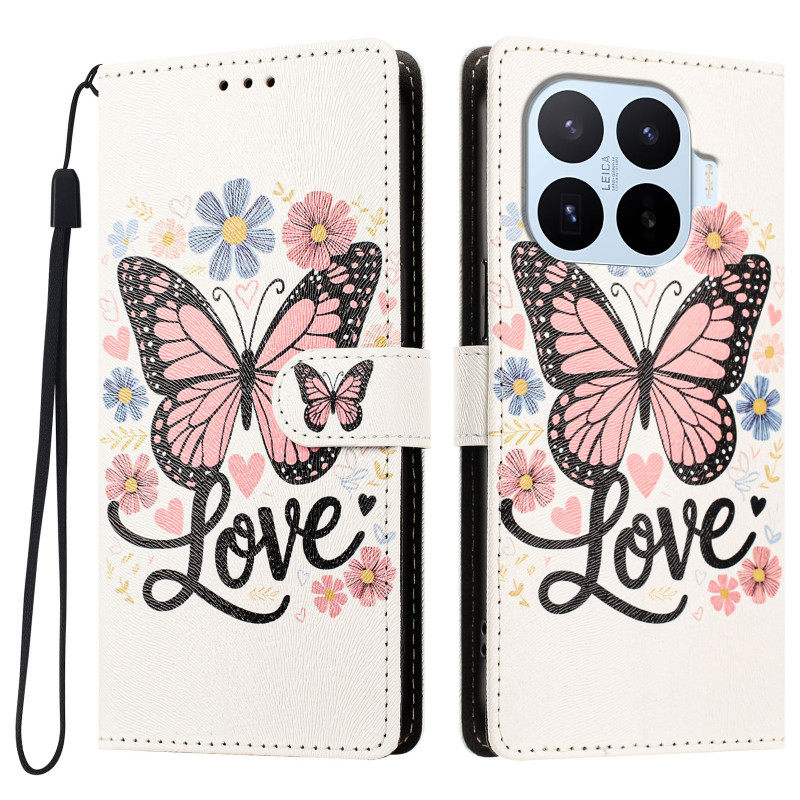 Capa Xiaomi 17T Pro Love Butterfly