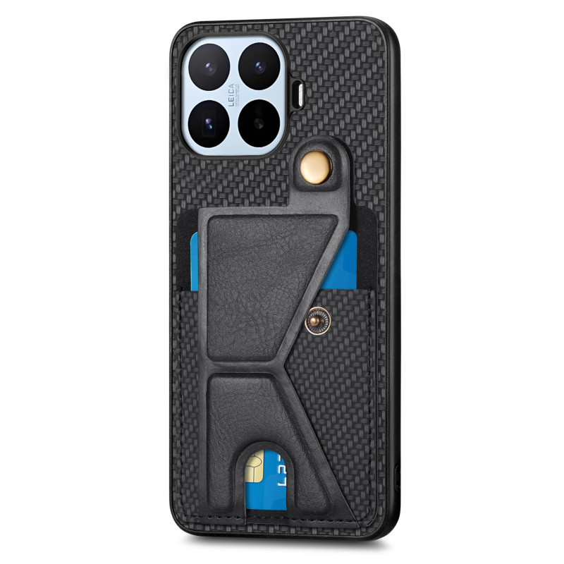 Capa Xiaomi 17T com suporte para cartão integrado