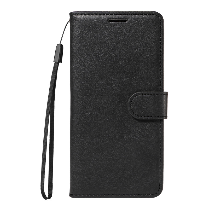 Capa Xiaomi 17T Pro com efeito de couro liso