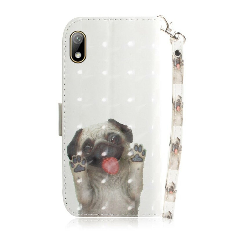 Huawei Y5 2019 Capa "Love My Dog Strap