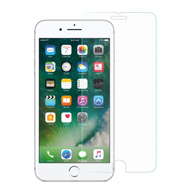 Proteção em vidro temperado para iPhone 8 Plus / 7 Plus / 6 Plus / 6S Plus