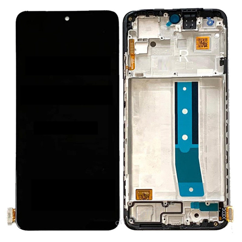 Ecrã AMOLED de qualidade OEM com estrutura para Xiaomi Redmi Note 12S 4G