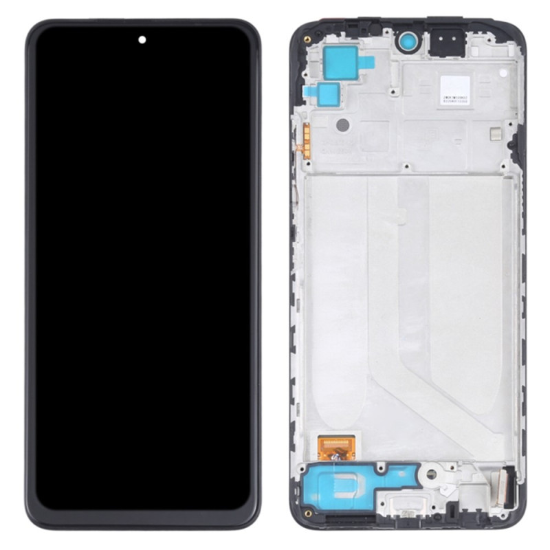 Ecrã AMOLED de qualidade OEM com estrutura para Xiaomi Redmi Note 10 4G / Note 10S / Poco M5s