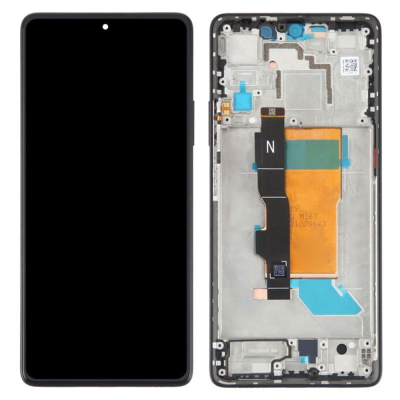 Ecrã AMOLED de qualidade OEM com estrutura para Xiaomi Poco F5 5G