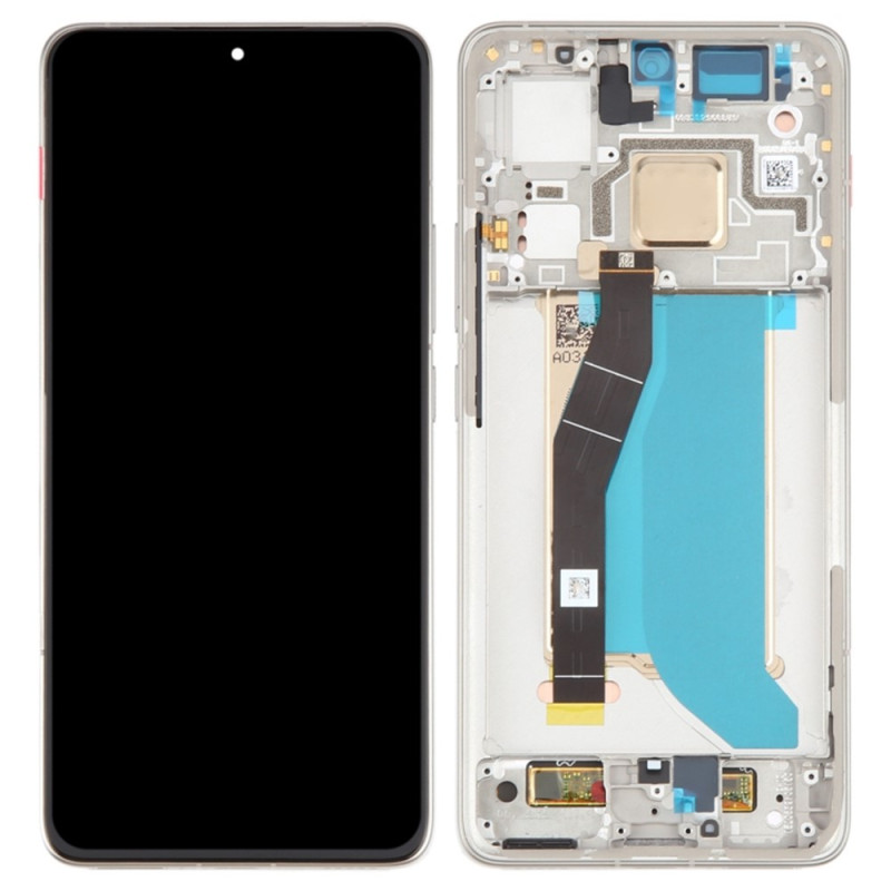 Ecrã OLED de qualidade OEM S com estrutura para o Xiaomi 14T Pro