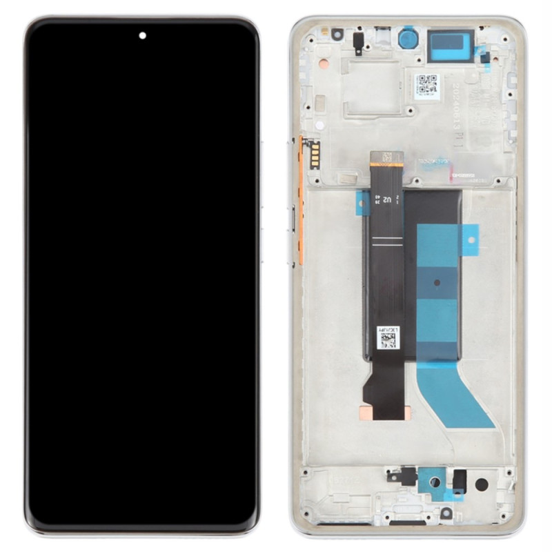 Écran AMOLED OEM Grade S avec Châssis pour Xiaomi Redmi Note 14 Pro+ 5G