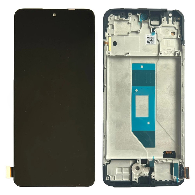 Ecrã OLED de qualidade OEM S com estrutura para o Xiaomi Redmi Note 14 4G