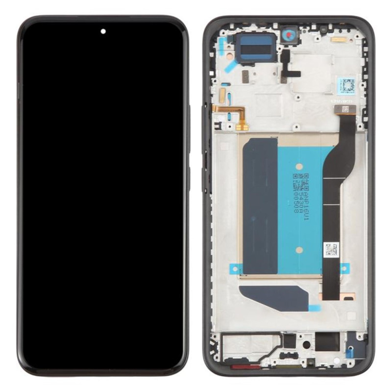 Ecrã AMOLED de qualidade OEM S com estrutura para o Xiaomi Redmi Note 15 Pro+ 5G