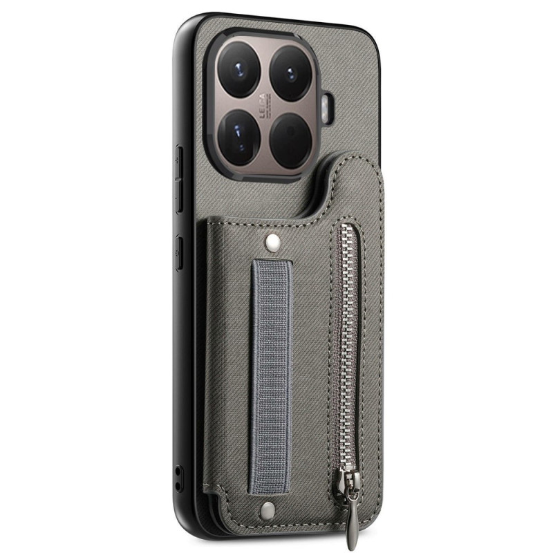Capa para Xiaomi 17T com porta-cartões e efeito denim