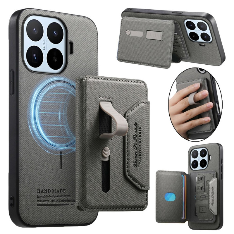 Capa magnética para o Xiaomi 17T com porta-cartões removível
