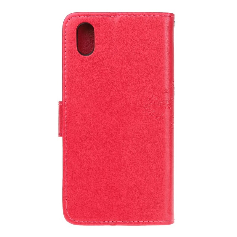 Capa Huawei Y5 2019 Árvore e Corujas com CordÃ£o