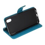 Capa Huawei Y5 2019 Borboletas e Flores com CordÃ£o