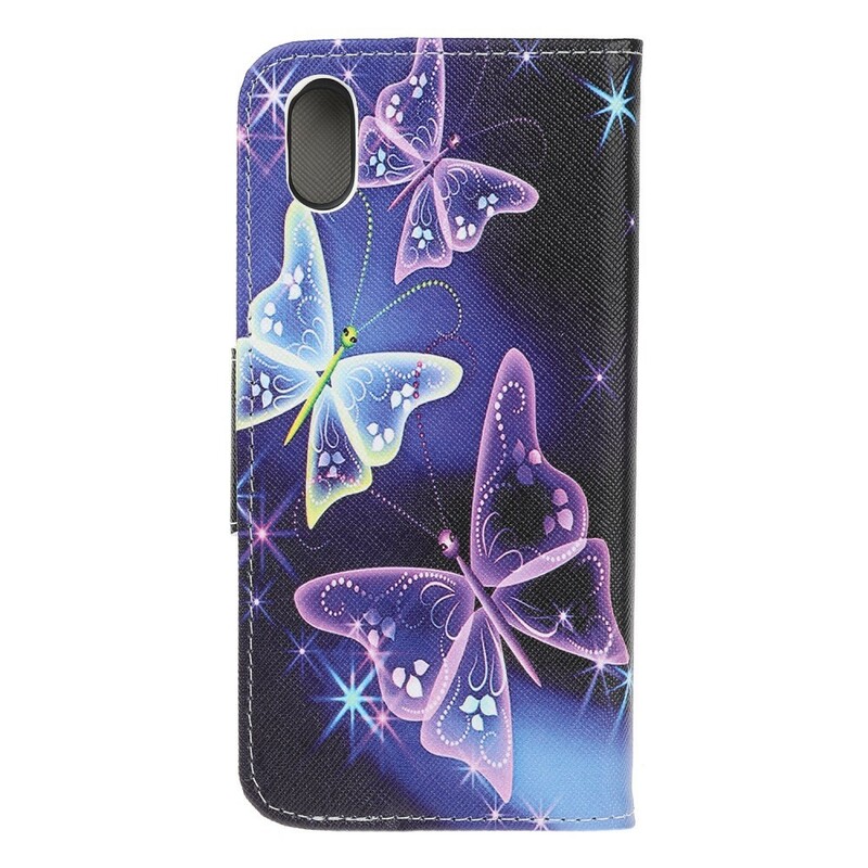 Capa Huawei Y5 2019 Néons Butterflies