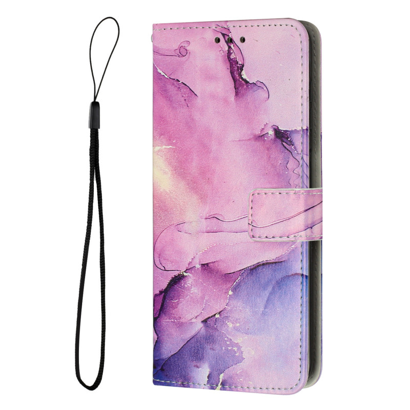 Capa Honor 600 Smart com efeito de mármore