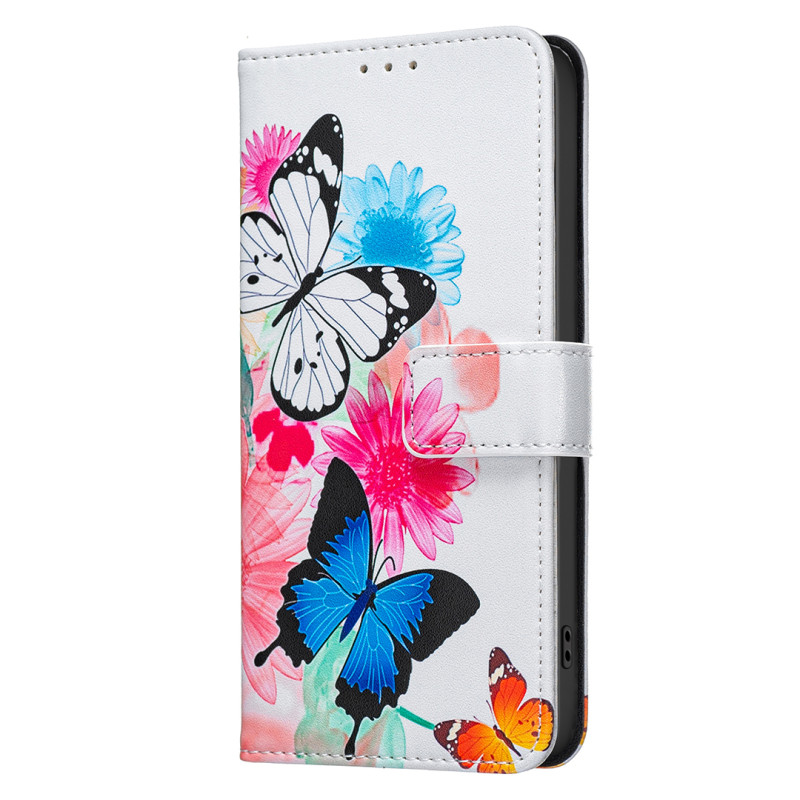 Capa para Xiaomi 17T com borboletas em aquarela