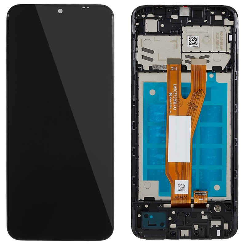 Ecrã OLED de grau C com estrutura para Samsung Galaxy A22 4G