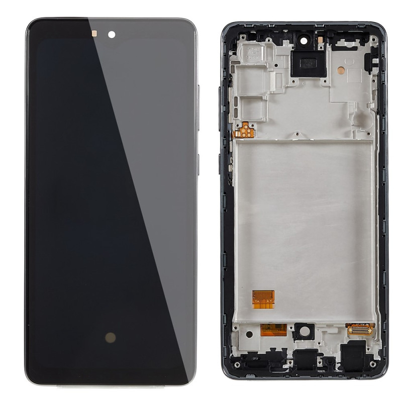 Ecrã OLED de grau C com estrutura para Samsung Galaxy A72 4G