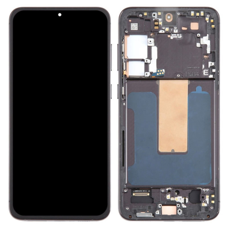 Ecrã OLED de grau C com estrutura para Samsung Galaxy S23 Plus