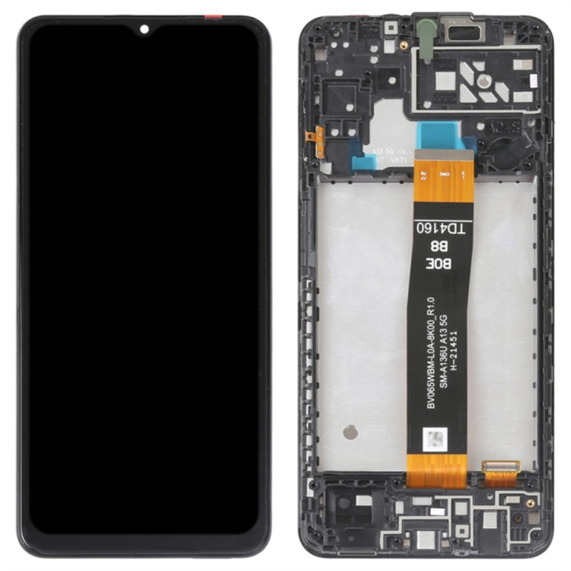 Ecrã LCD de qualidade OEM S com estrutura para Samsung Galaxy A13 5G
