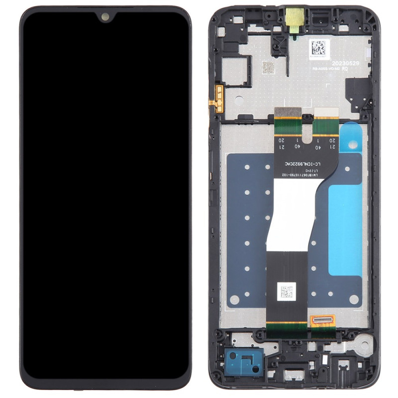 Ecrã LCD de qualidade OEM S com estrutura para Samsung Galaxy A05s
